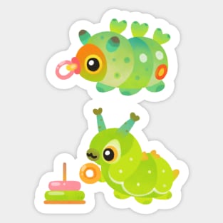 Baby caterpillar Sticker